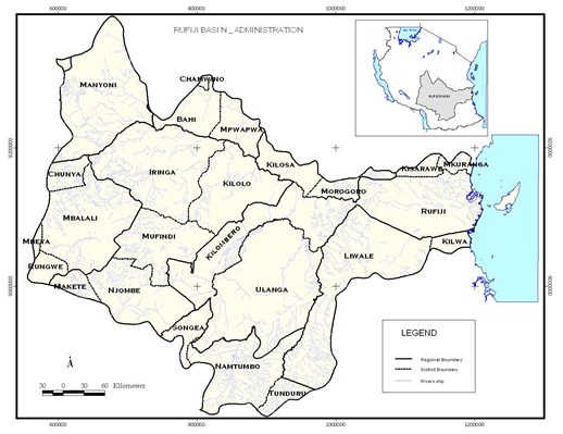 Administrative boundary map